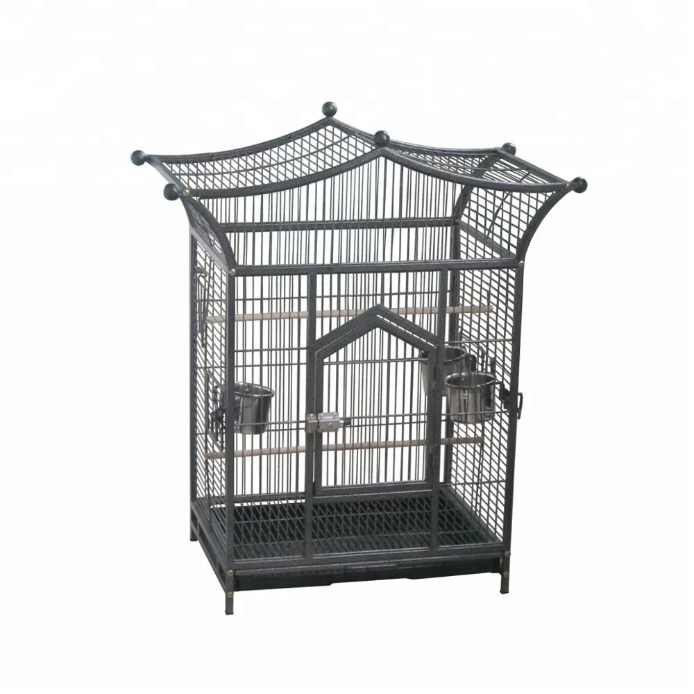 Wholesale Collapsible Bird Cage Parrot Love Birds Flight Extra Large Bird Cage For Sale