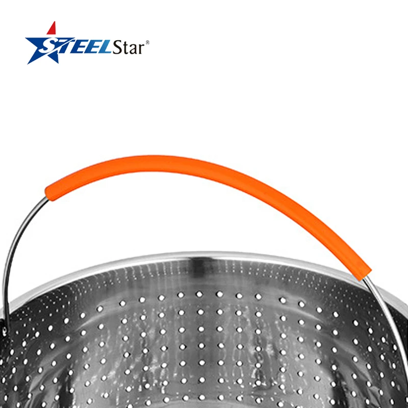 Steamer Basket for Inst Pot Accessories 6 qt or 8 quart - 2 Tier Stackable 18/8 Stainless Steel Mesh Strainer Basket