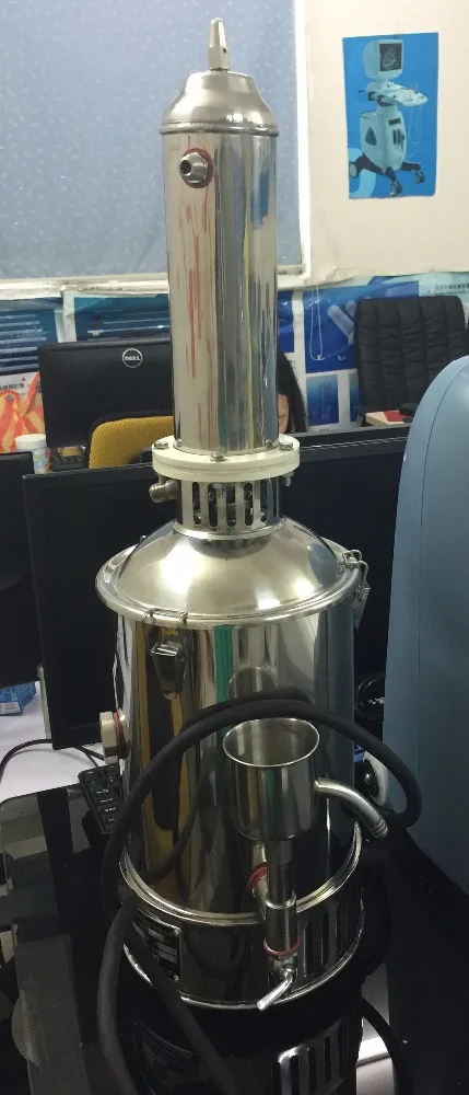 BS-TS Series Hot Selling 380v 5 Liter Pressure Distiller Tower For Medical Water Distillation With Good Price