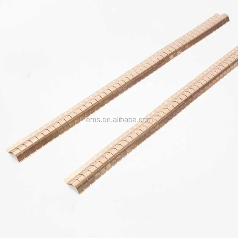 beryllium copper finger strip MRI/EMI shielding doors gasket