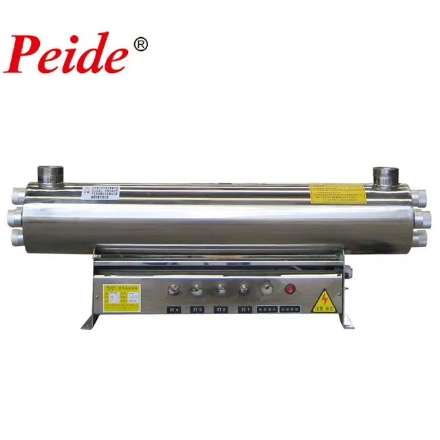 Ультрафиолетовый стерилизатор используется при производстве бытовой, промышленной воды или напитков