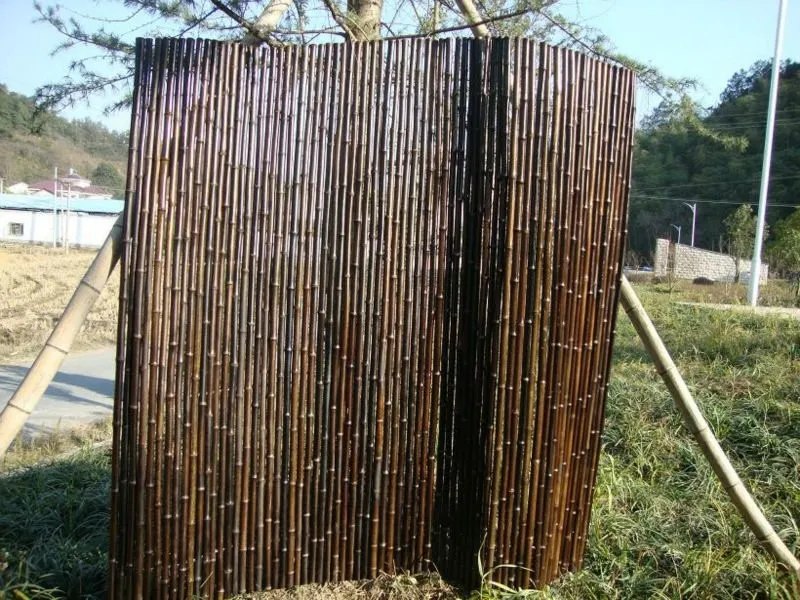WY T-001 2017 bamboo screen fence with design