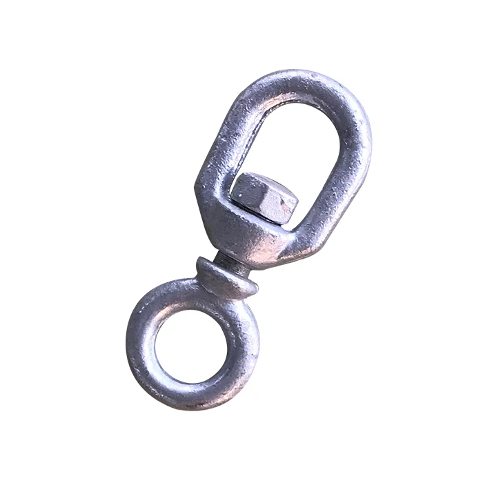 Custom size carbon steel chain swivels G401