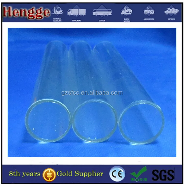 high transparent acrylic pipe diffusing acrylic tube for lighting diffuser