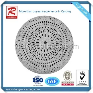 die casting product Chinese aluminum casting manufacture supply OEM casting tree grate with high quality exhaust manifold