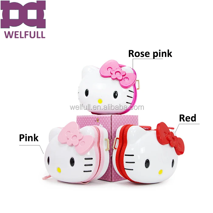 Fashion hello kitty handbag travel tote cosmetic bag