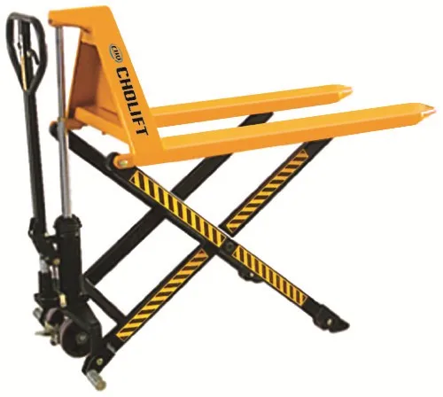 
Factory High scissor 800mm pallet truck 