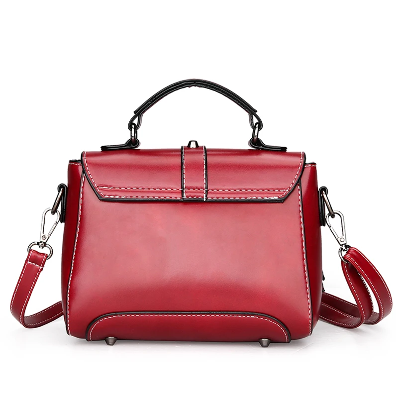 
Crossbody Bags For Women Messenger Bags 2018 Vintage Leather Bags Handbags Women Famous Brand Rivet Small Shoulder Bag 