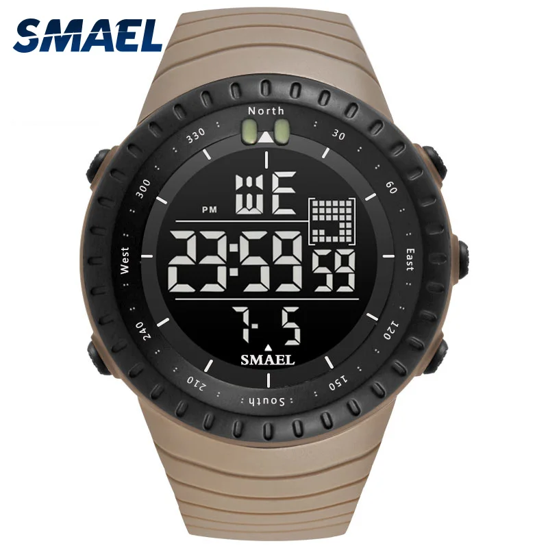 SMAEL 1237 multifunction digital wristwatch