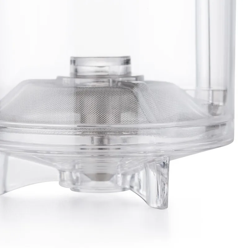 Hot Sale Samadoyo Food Grade Material Transparent Glass Green Tea Pot 500ml Heat Resistant Glass Teapot with Infuser