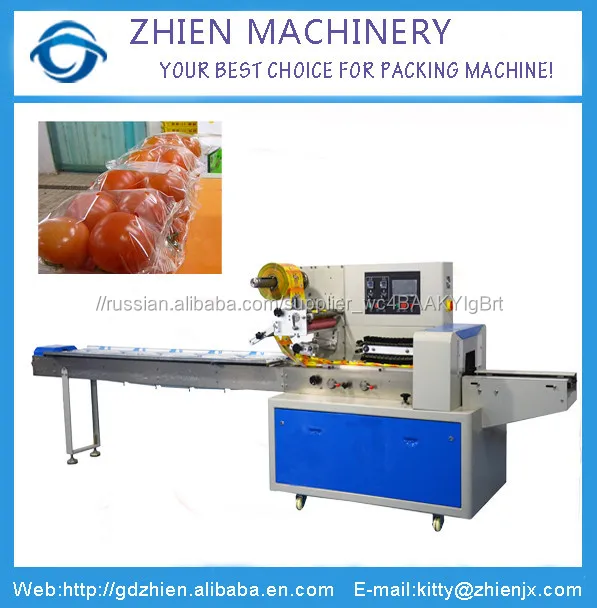 Ze-450d Fresh Vegetables with Plate Packing Machine