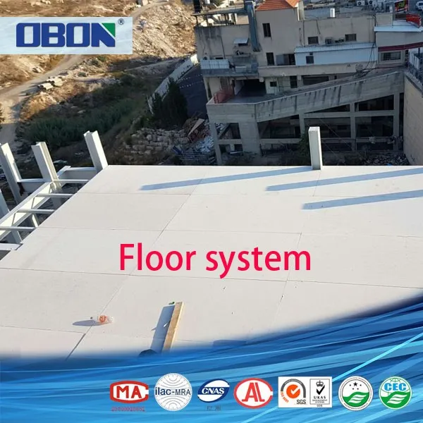 
OBON fiber cement wall panel floor board 25mm 