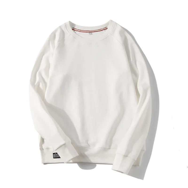 Толстовка мужская оверсайз из 100% хлопка, с круглым вырезом