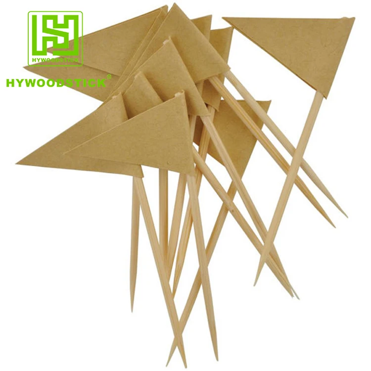 toothpicks flag country wooden tooth pick Cocktail Food Picks