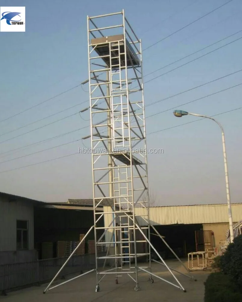 Алюминиевые передвижные строительные леса, алюминиевые строительные леса для украшения