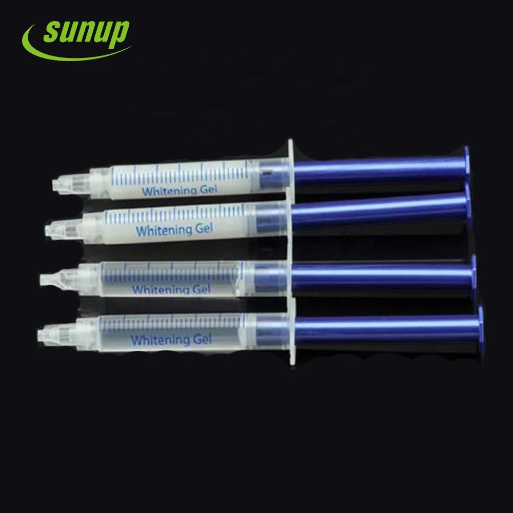 
35%Carbamide Peroxide Dental whitening gel kit Teeth Whitening Dual Syringe Gel 