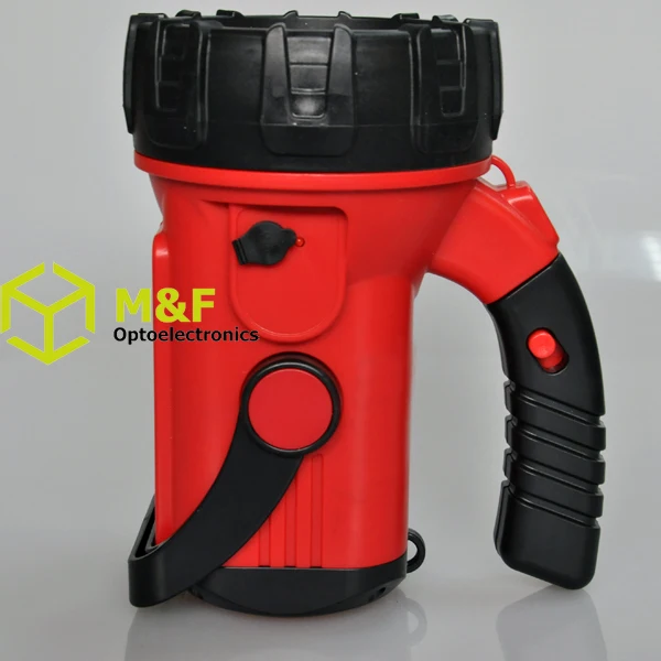 High visibility optional mode Outdoor Rechargeable Hand Lamp led spotlight