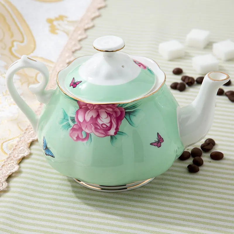 England Popular Fine Bone China TeaPots with infuser