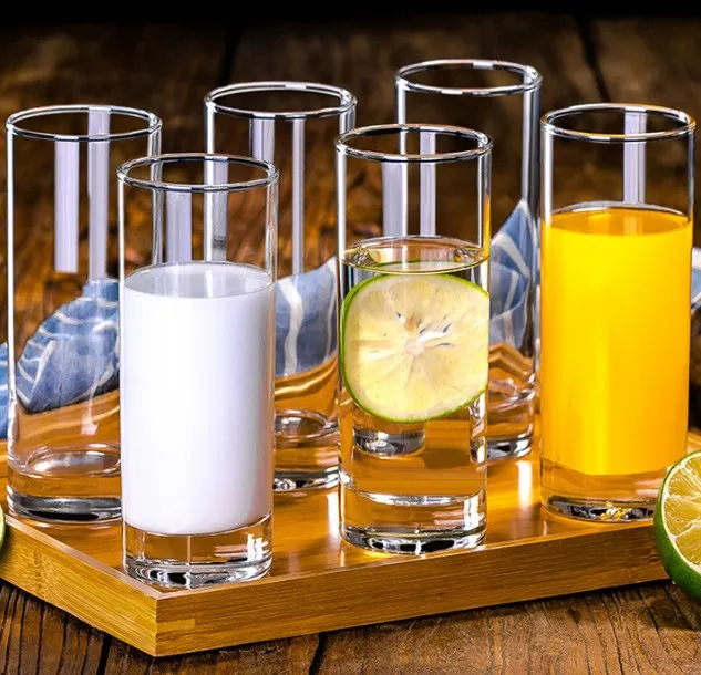 Haonai wholesale borosilicate material drinking glass set