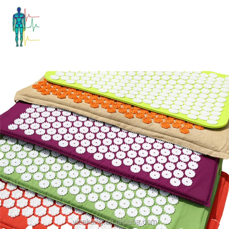 
Eco-friendly Massager Acupuncture Mat Healthy Shiatsu Acupressure mat Back Body Massager Mat&Pillow&Bag 