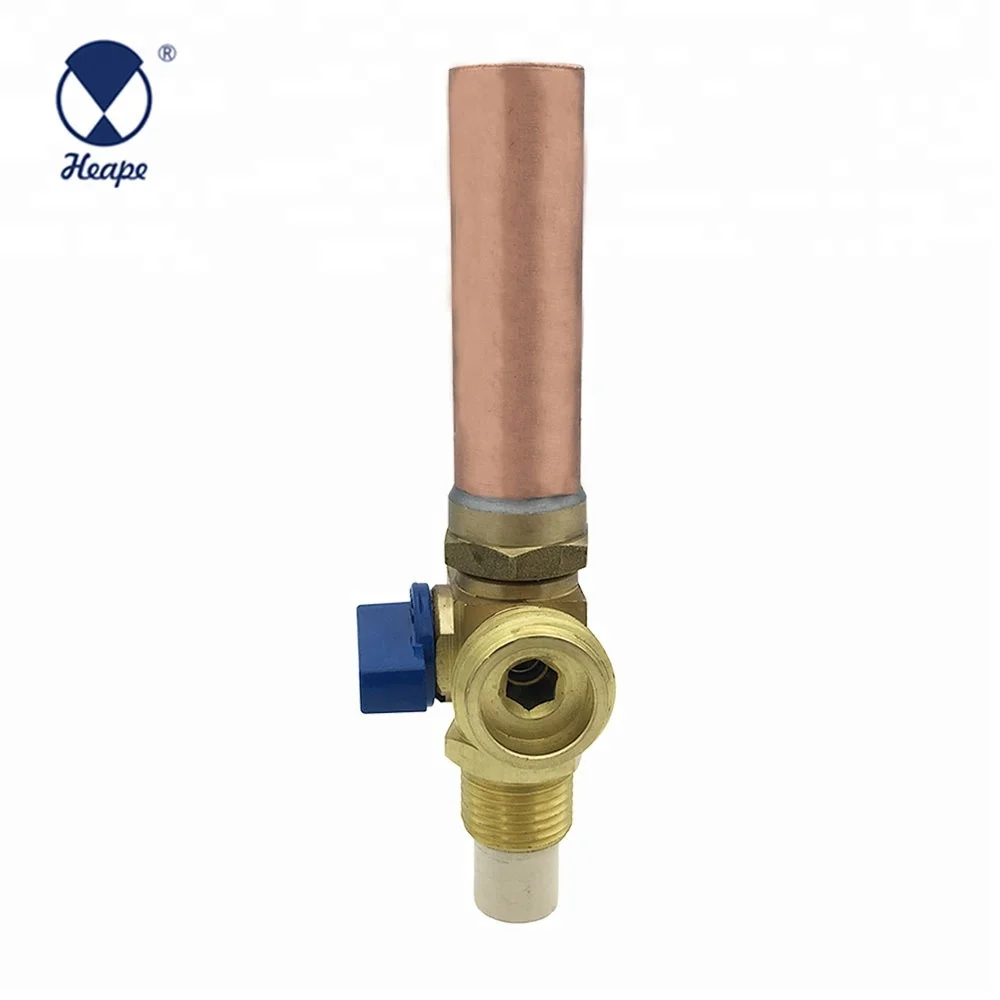 
HEAPE Water Hammer Arrestor for Pipe Assembly Brass Standard Normal Temperature Ball Medium Pressure Hydraulic BSP / NPT W-003-1 