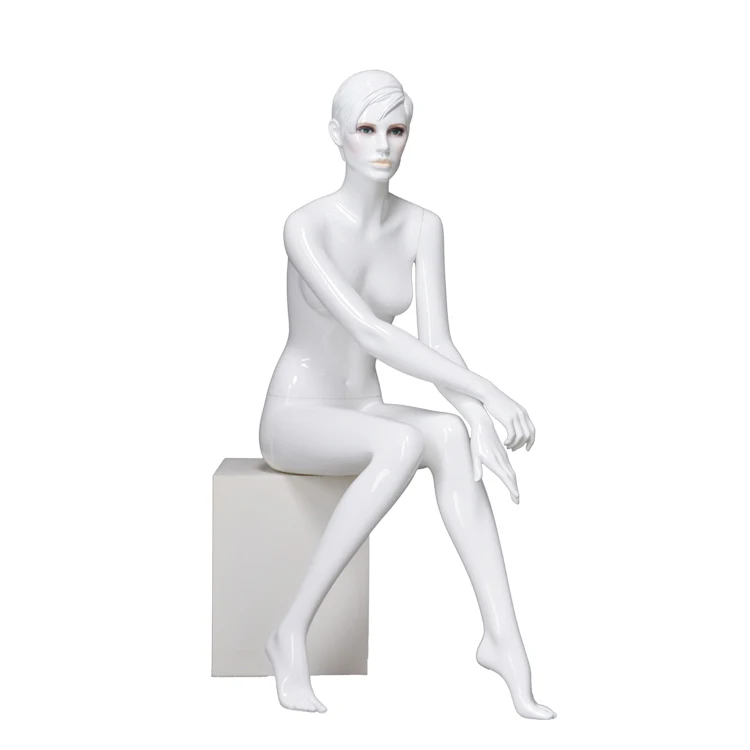 Realistic body painting mannequin Sexy lifelike shop manikins model with hair for fashion