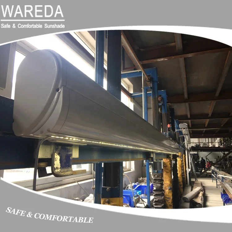 Outdoor Retractable Car Side Awning with Motor