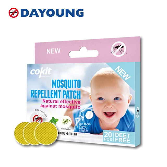 100% Natural Citronella Oil Safe For Kids  Pest Control To Keep Mosquito Away Mosquito Repellent Patch