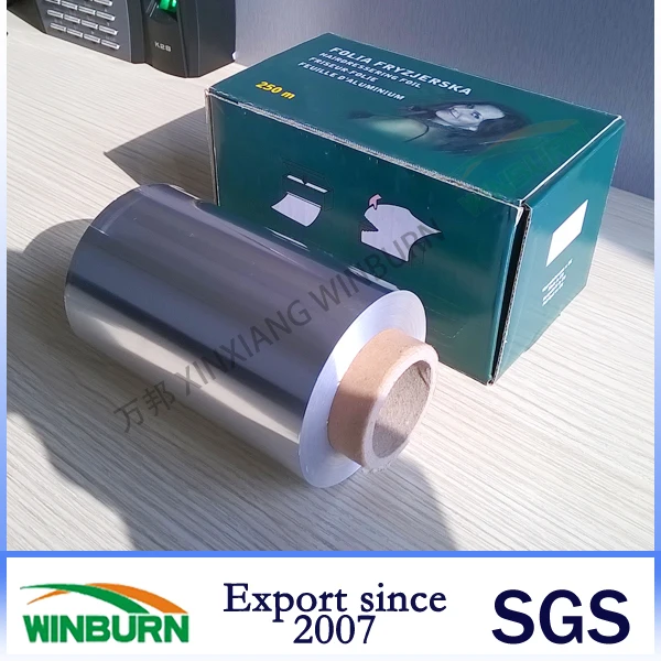 Hair colored aluminum foil for sale