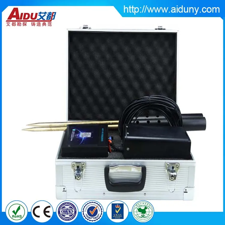 The Cheapest high accuracyADMT-100S resitivity value Mobile underground water detector/ground water detector Free consultation
