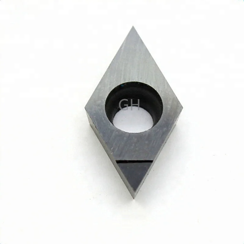 Diamond cutting tools PCD tip turning tool insert DCMT DCMT070204 for CNC lathe