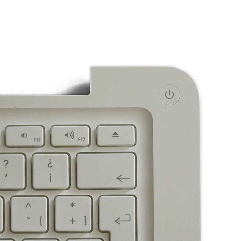 Верхние Чехлы для macbook 13 3 дюйма A1342 верхняя крышка корпуса с испанской клавиатурой сенсорной панелью