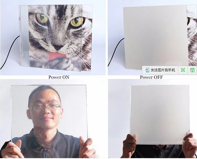 Multicolor Self-adhesive Electric Smart tint Film non-ageing smart PDLC film