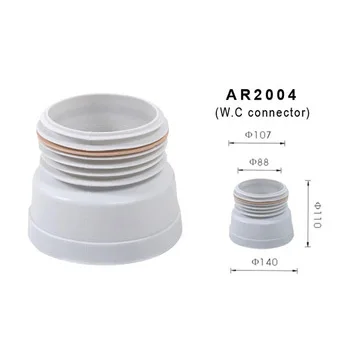 PVC WC flexible toilet connector pipe