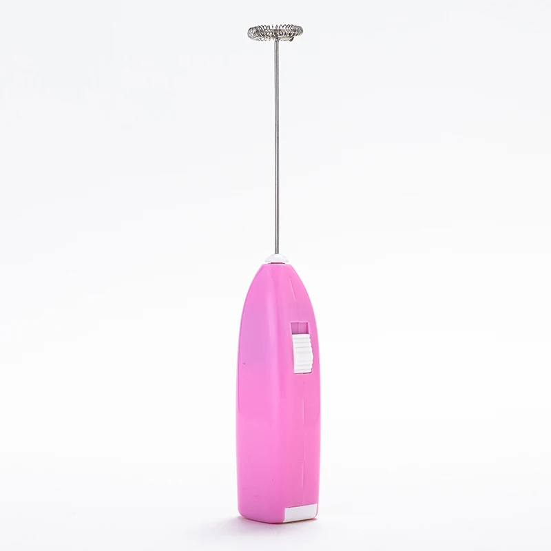 Fashion Hot Drinks Milk Foam Frother Colorful Stainless Steel Electrical Egg Beater