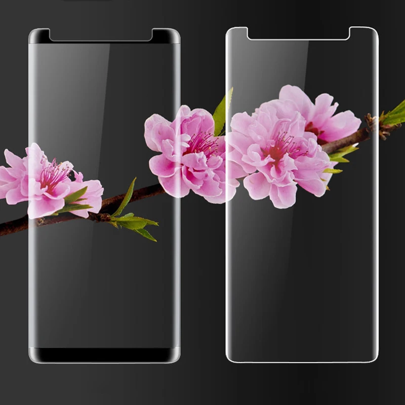 New Arrival cheap price 3D Anti peeping Privacy Tempered Glass Screen Protector for s8