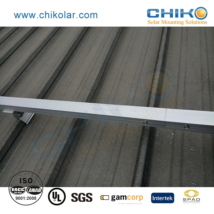 Quick Mount Solar Podule Mount Rails 10 Years,10years Tilt-in Nut Easy Install Monocrystalline Silicon,polycrystalline Silicon