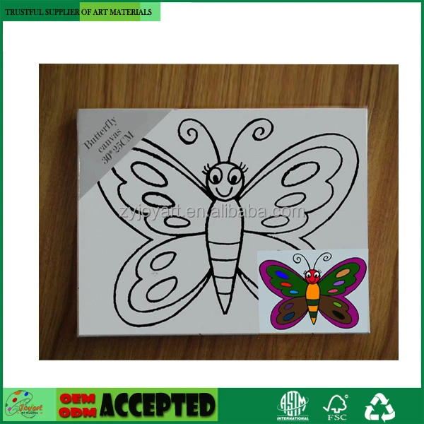 Canvas painting 10*12CM prestretched & primed oil acrylic painting