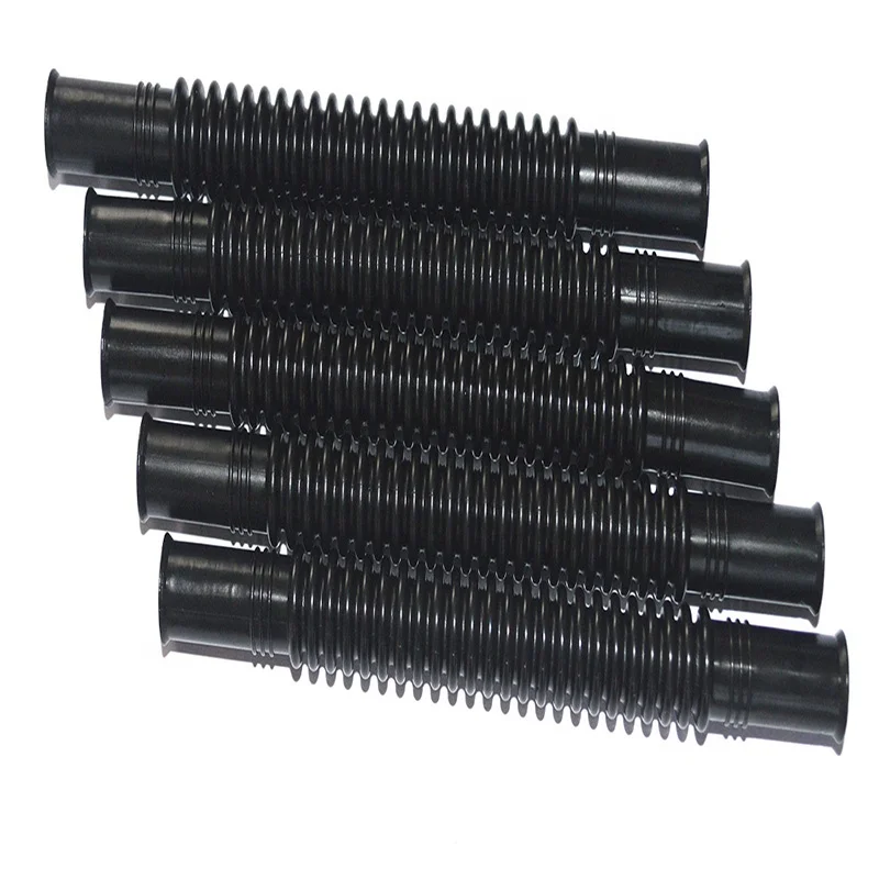 Лидер продаж, гофрированная трубка 8 мм * 10 мм * 150 мм для топливного насоса, гибкий гофрированный нейлоновый шланг, подходит для топливного насоса, автозапчасти