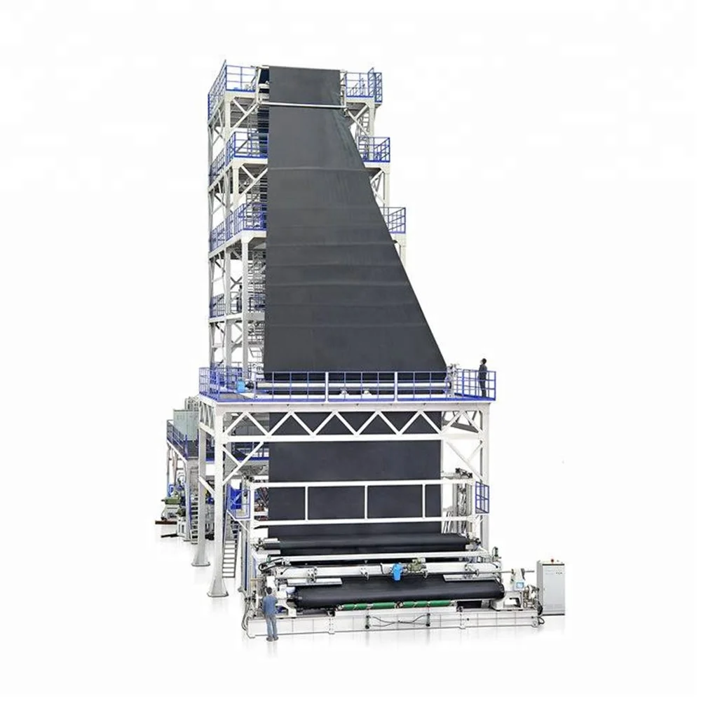 
3 layer 7meter high quality geomembrane film making machine equipment 