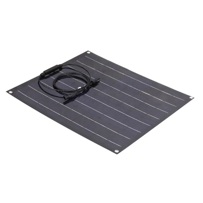 Monocrystalline solar panel 50w flexible solar module solar cell for car boat camping garden use