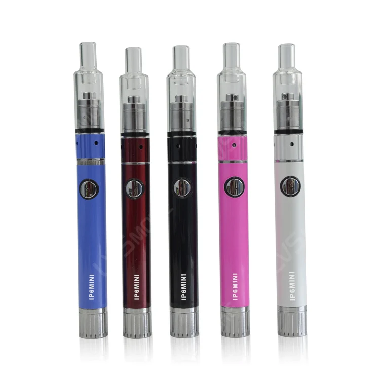 
Quick delivery Lvsmoke IP6 Mini e cigarette atomizer High rate 13450 battery e cig wax vaporizer MINI e cigar 