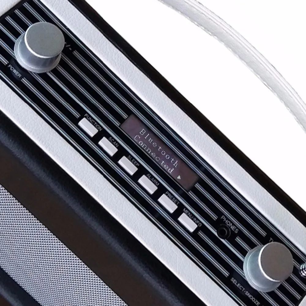 Portable digital multi-band alarm clock radio multifunctional digital mp3 radio speaker wholesale