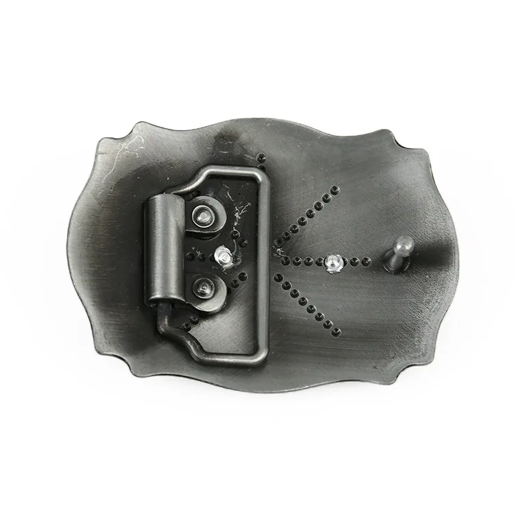 40mm eagle oval shape two colors western italian belt buckle,custom italian belt buckle