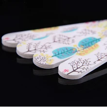 3 Pcs Lot Random Color 2015 Hot fashion New 2 Side nail buffer Acrylic bafiki polishing