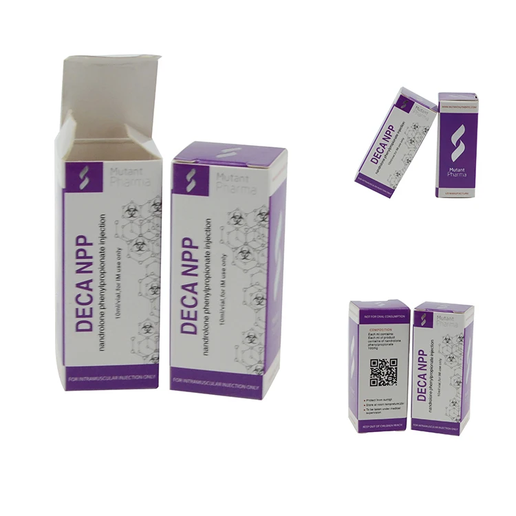 Wholesale 10ml vials box pharmaceutical steroids box 10ml vial box