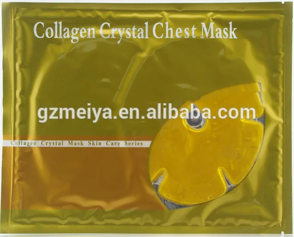 Для красоты 24 К золото кристаллический порошок груди маска
