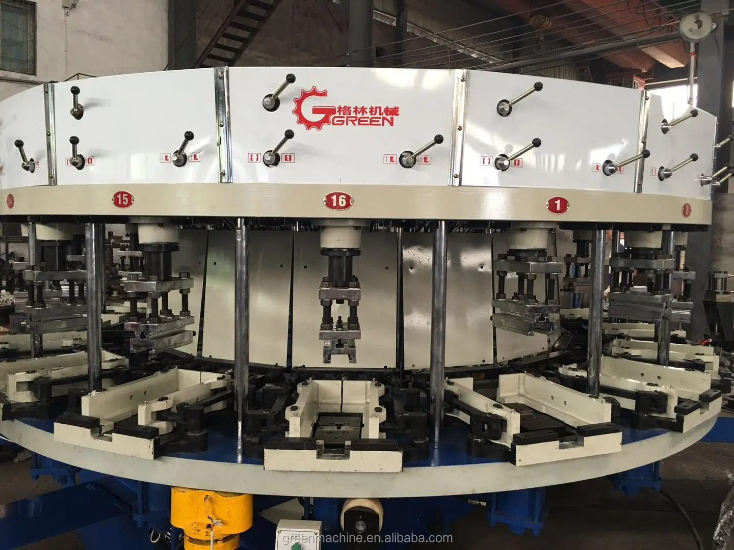 Rotary Type Full Automatic Plastic shoe Sole making machine