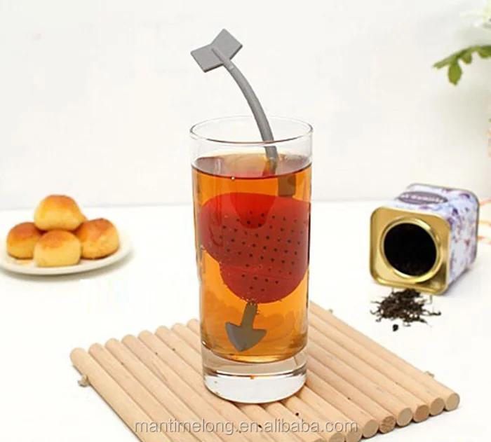 Cute New Love Heart Arrow Herb Sweet Valentine tea infuser tea strainer tea filter