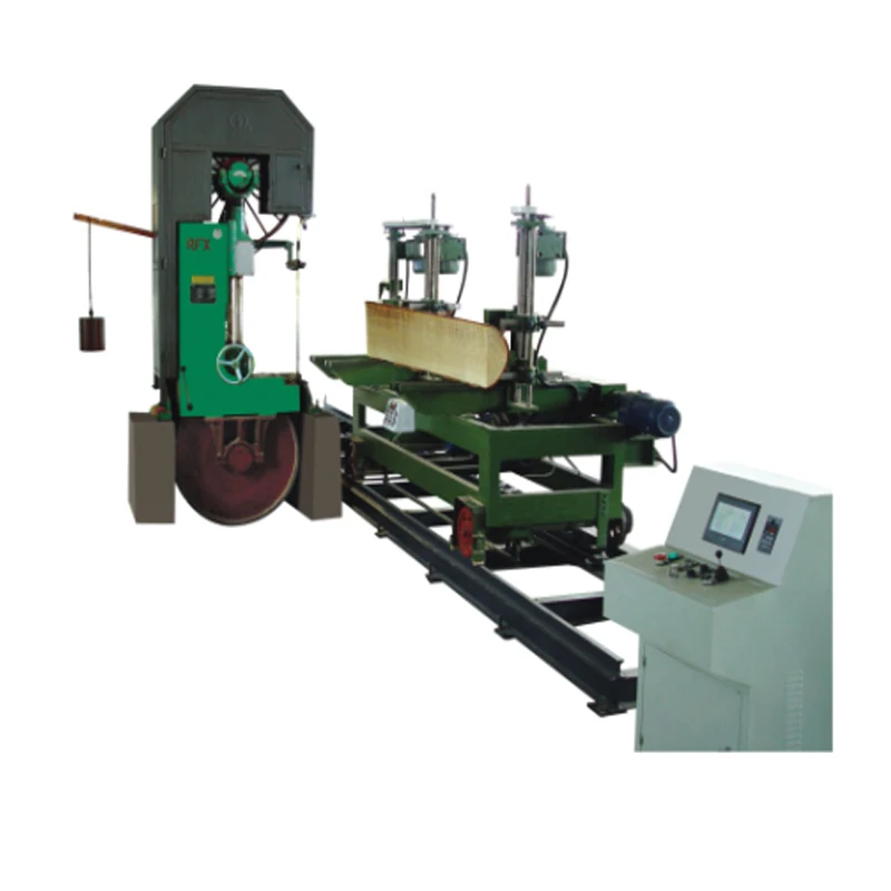 Log Automatic Wood Band Saw Wooden Carriage Machine